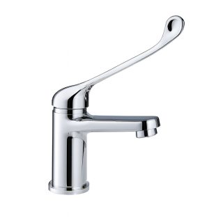 Kibath Grifo Medical maneta larga monomando PRIMER acabado CROMO brillo fabricado en latón