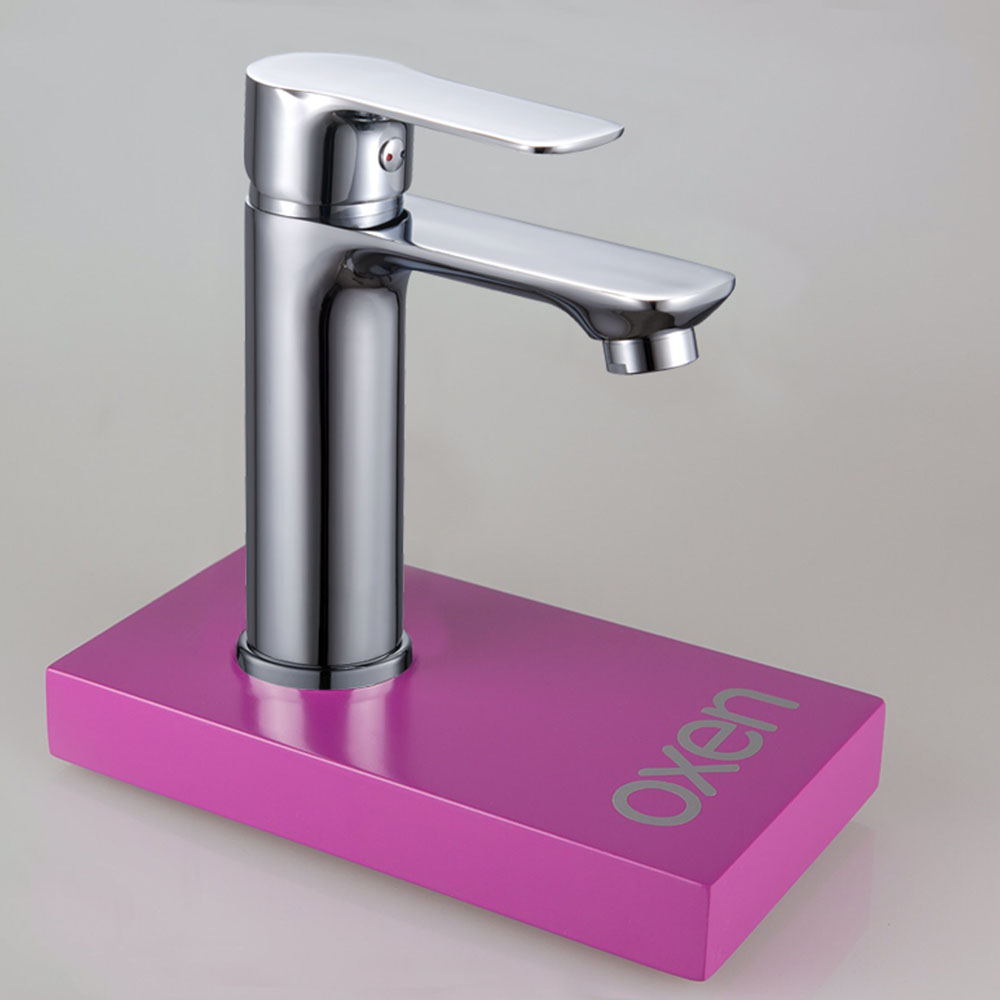 Kibath Grifo De Lavabo monomando NAD acabado cromo brillo fabricado en latón - Imagen 3