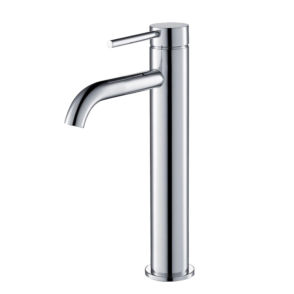 Kibath Grifo De Lavabo monomando ZUÑI alto acabado cromo brillo fabricado en latón - Imagen 3