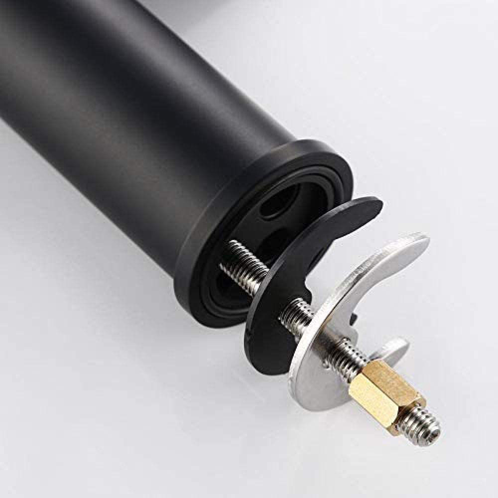 Kibath Grifo De Lavabo monomando ZUÑI acabado negro mate fabricado en latón - Imagen 4