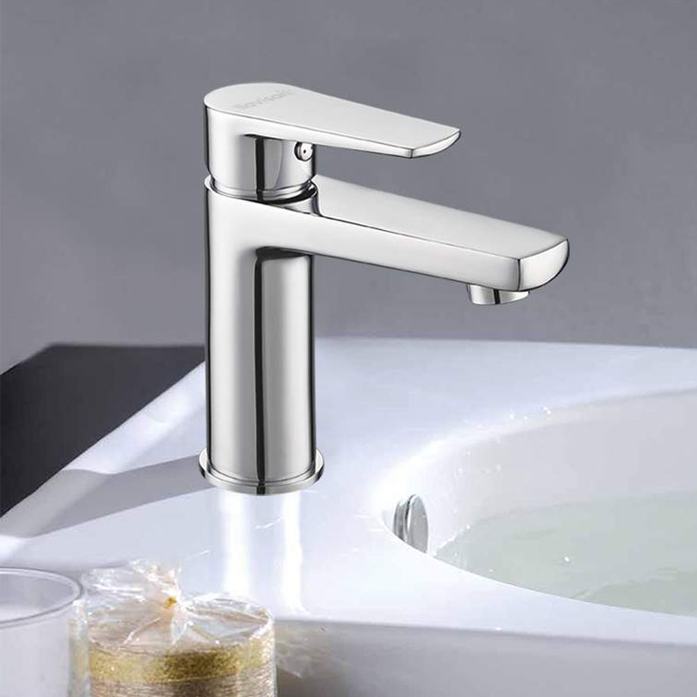 Kibath Grifo De Lavabo monomando FUS acabado cromo brillo fabricado en latón - Imagen 6