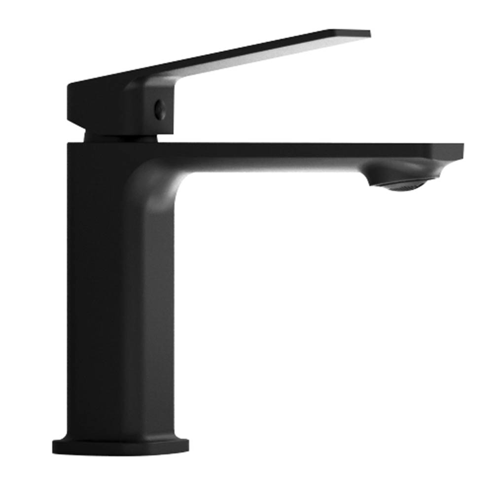 Kibath Grifo De Lavabo monomando VERCO acabado negro mate fabricado en latón