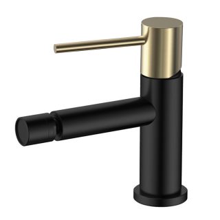 Kibath Grifo De Bidet monomando ZUÑI acabado negro mate fabricado en latón