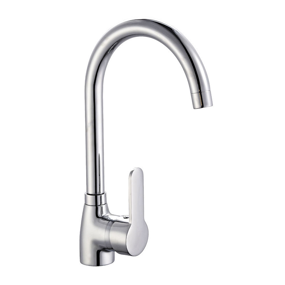 Kibath Grifo De Fregadero CAREA de acabado cromo brillo fabricado en latón