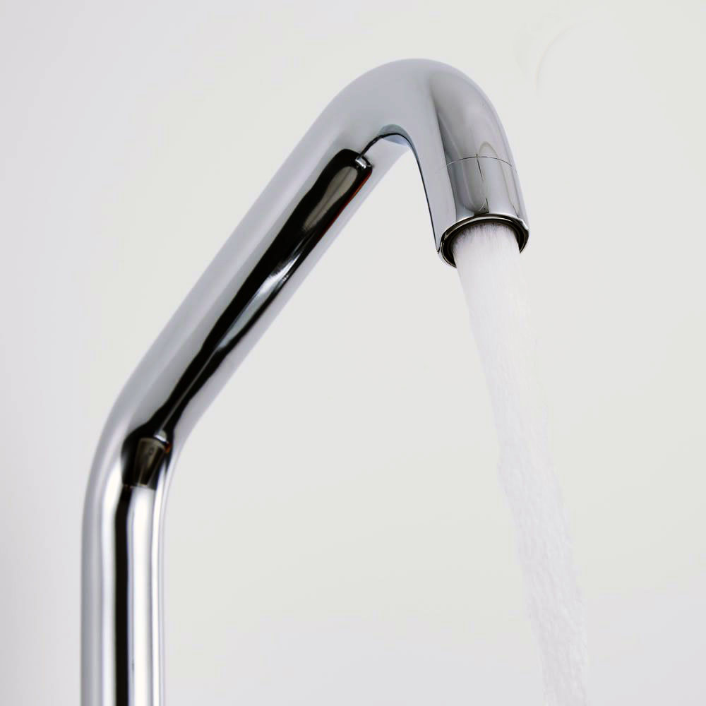 Kibath Grifo De Fregadero abatible de acabado cromo brillo fabricado en latón - Imagen 6