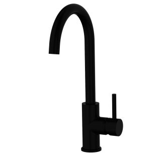 Kibath Grifo De Fregadero ACHE de acabado negro mate fabricado en latón