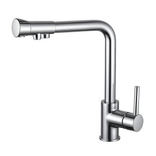 Kibath Grifo Cocina osmosis monomando acabado cromo brillo fabricado en latón