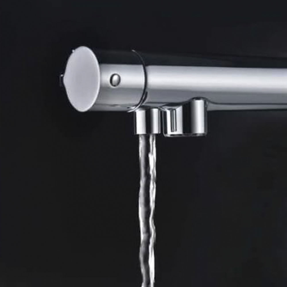 Kibath Grifo Cocina osmosis monomando acabado cromo brillo fabricado en latón - Imagen 2