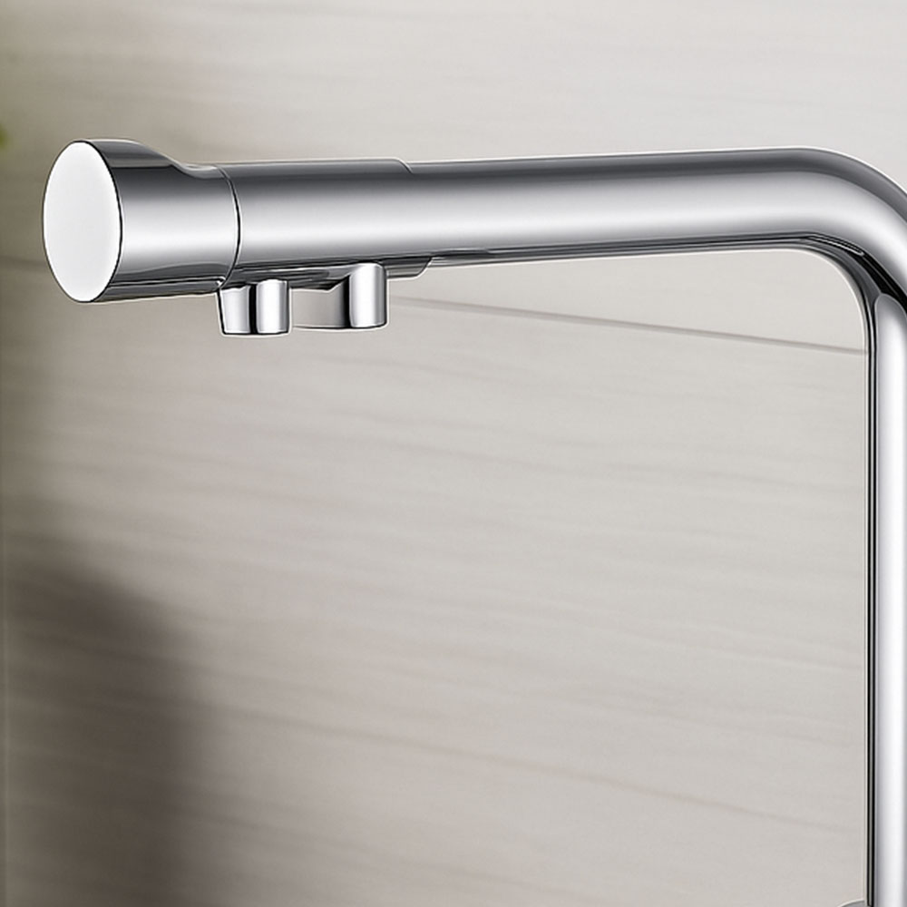 Kibath Grifo Cocina osmosis monomando acabado cromo brillo fabricado en latón - Imagen 4