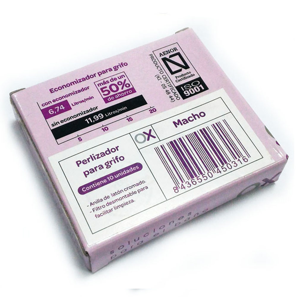 Kibath Atomizador Perlizador de en caja de 10 unidades acabado cromo brillo de latón - Imagen 6