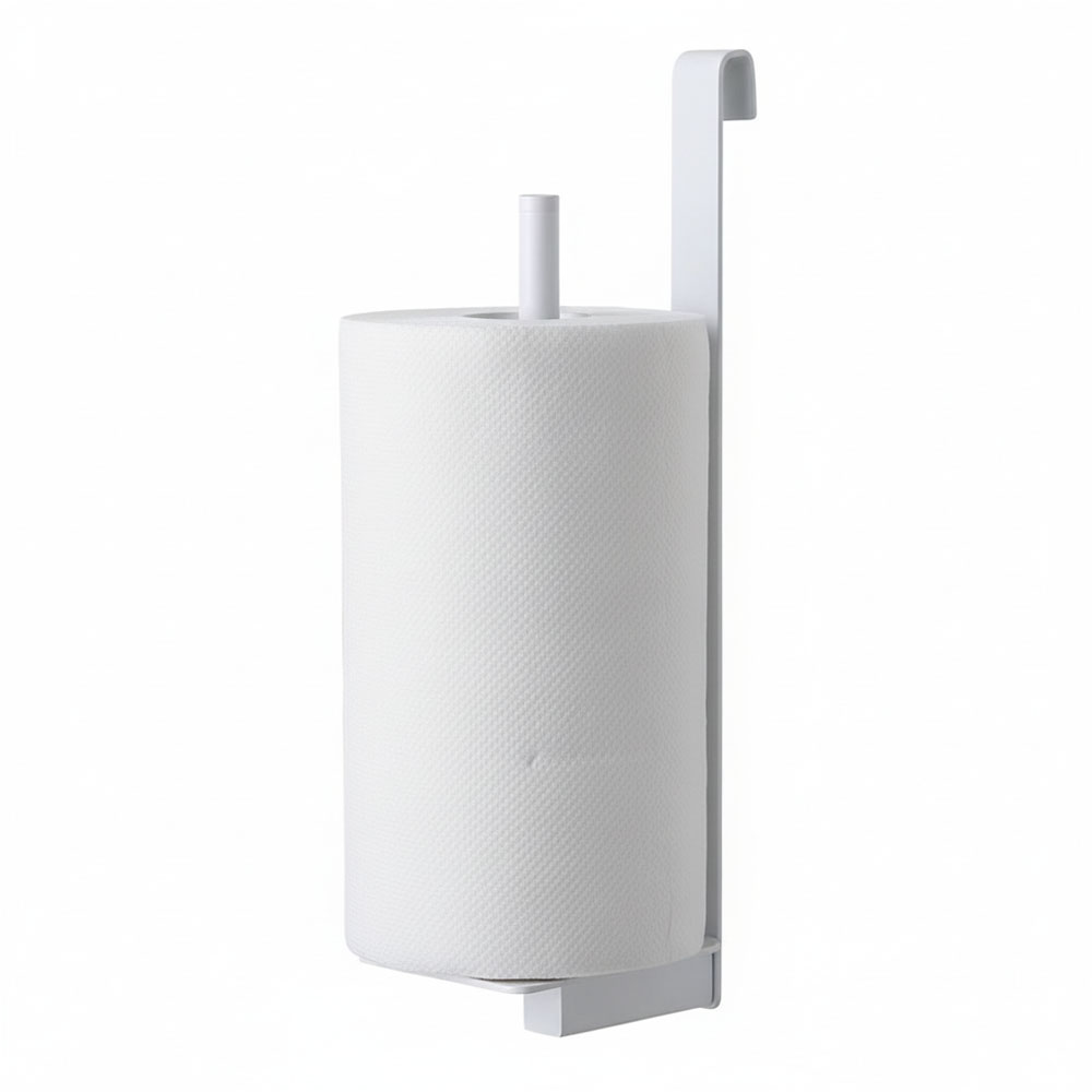 Kibath Percha lateral portarrollos acabado BLANCO MATE fabricado en acero inoxidable - Imagen 3