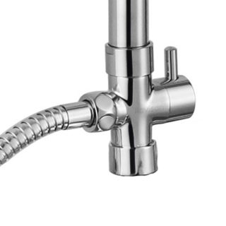 Recambio Desviador Grifo acabado cromo brillo fabricado en latón