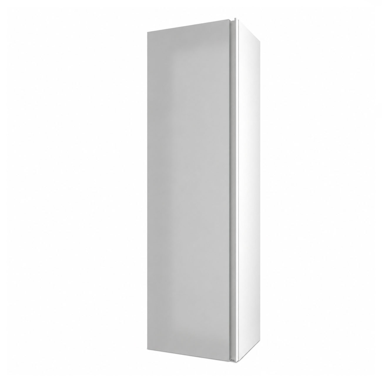 Kibath Mueble auxiliar de baño, mod. TUCAN 35×32 cm acabado Blanco mate de colgar
