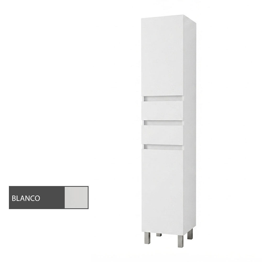 Kibath Mueble auxiliar de baño, mod. URBAN 35x32 cm acabado Blanco mate de colgar - Imagen 6