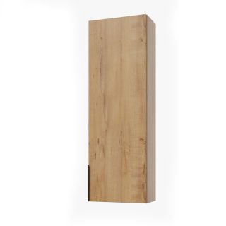 Kibath Mueble auxiliar de baño, mod. TRIBU 35x32 cm acabado Roble Ostippo mate de colgar