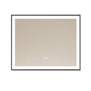 Kibath Espejo de baño, mod. RIO 80x100 cm acabado Vidrio brillo de colgar