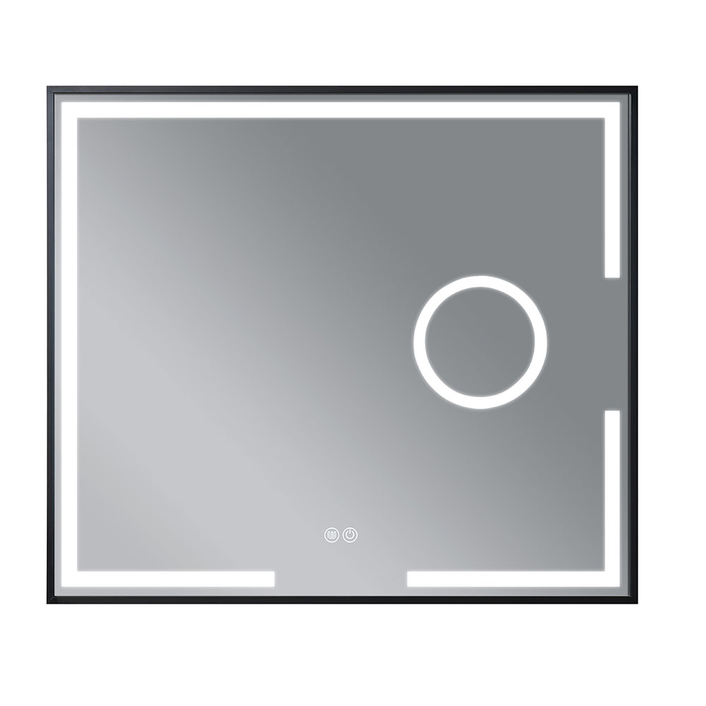 Kibath Espejo de baño AUMENT 80×100 acabado Vidrio brillo de colgar