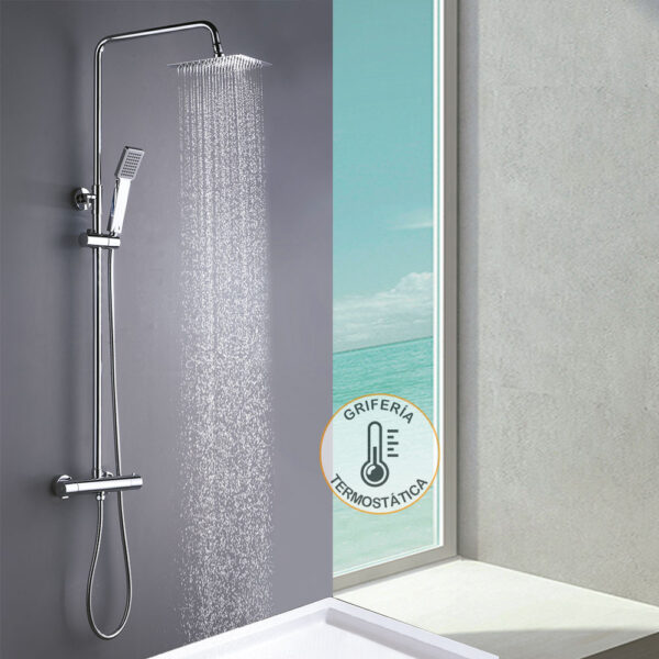 Kibath Flexo de latón para ducha o bañera, universal, extensible desde 175  cm